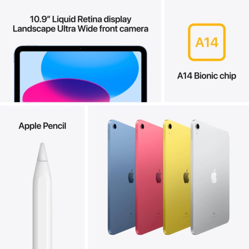 10.9-inch iPad 10th Gen Wi-Fi